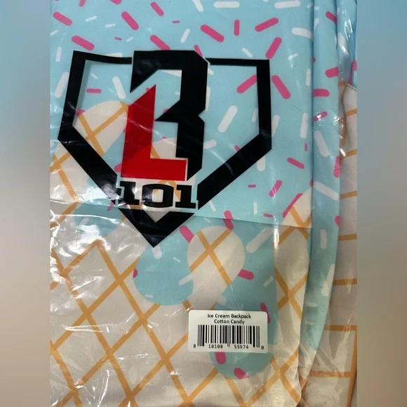 Baseball Lifestyle 101 Ice Cream Backpack - Picture 4 of 5
